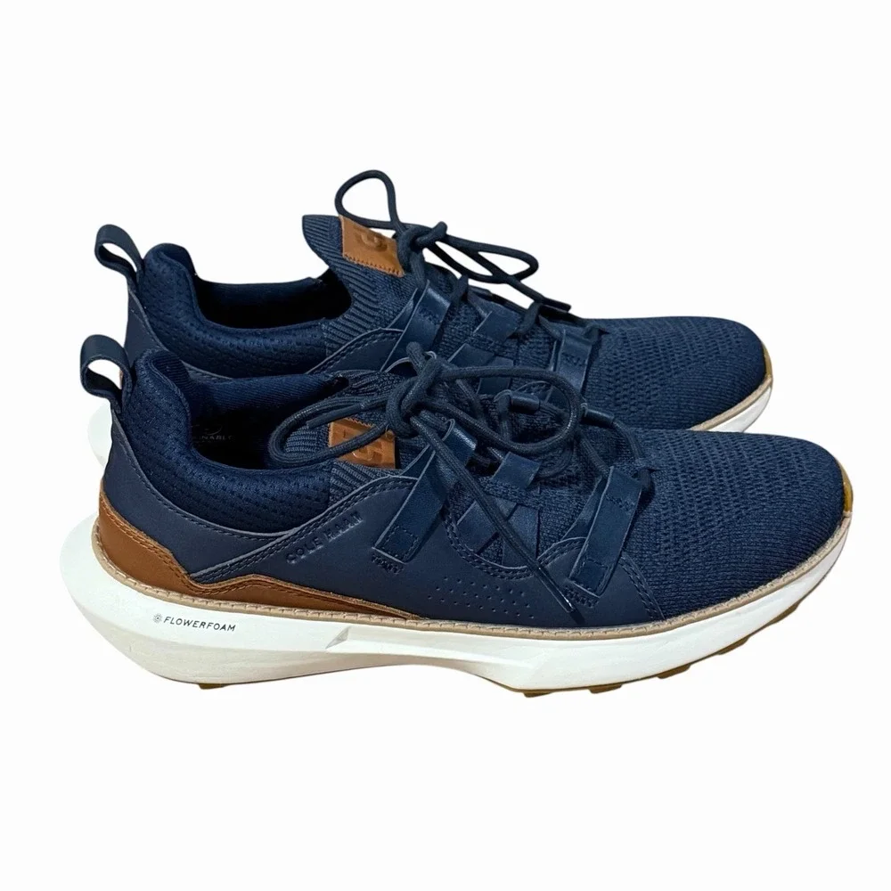Cole Haan Men's GrandMøtion II Stitchlite™ Sneakers Navy / British Tan Size 8.5M